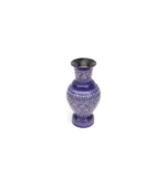 Handcrafted Wooden Vase (Classic Blue Pottery Pattern) - Thekraftsy