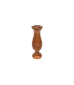 Hand Carved Wooden Vase - Thekraftsy