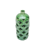 Ceramic Open Green Weave Vase (Large) - Image 2
