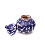 Blue Glazed Calligraphy Jar - Image 5