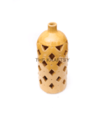 Ceramic Open Yellow Weave Vase (Medium) - Image 4
