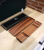 Wooden Desk Organizer Set (Long) - Thekraftsy
