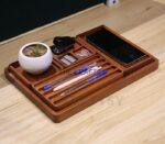 The Kraftsy Wooden Desk Organizer Set (Large) Premium Packaged - Image 4