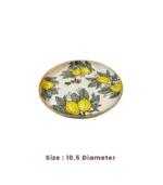 Lemon Groove Delight (plate) - Thekraftsy