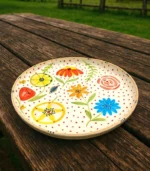 Wild Flower Waltz (plate) - Thekraftsy