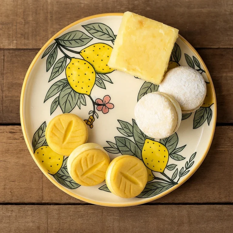 Lemon Groove Delight (plate) - Thekraftsy