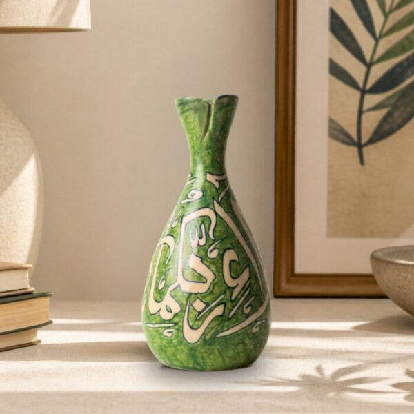 Ceramic Vase (Green) Small