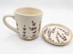 Lavender Mug With Coaster - Image 2